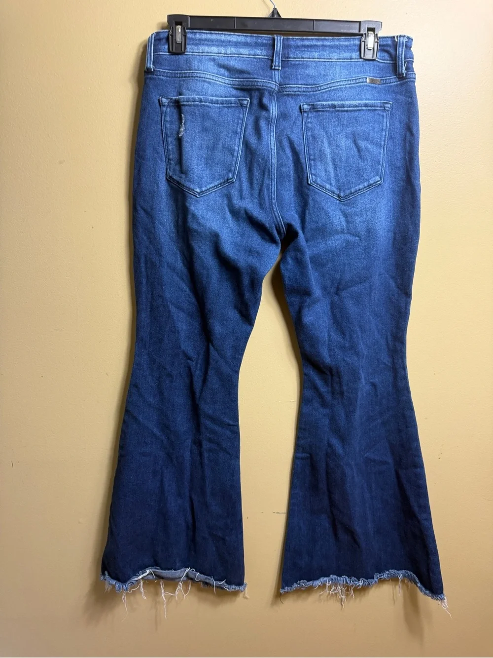 KanCan Exclusively for Maurices High Rise Distressed Flare Jeans Sz 32 / 14